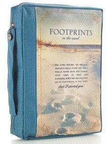 ΘΗΚΗ ΑΓ. ΓΡΑΦΗΣ ΚΑΜΒΑΣ: Footprints (Medium) bible_cover_footprints