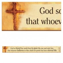 ΜΑΓΝΗΤΗΣ ΜΑΚΡΟΣΤΕΝΟΣ: John 3:16 magnet_strip_god_so_loved