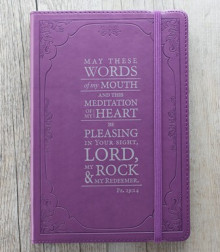ΣΗΜΕΙΩΜΑΤΑΡΙΟ ΜΕ ΛΑΣΤΙΧΟ: The Words Of My Mouth journal_the_words_of_my_mouth