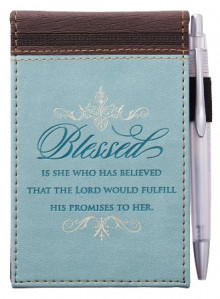 NOTEPAD ΔΕΡΜΑΤΙΝΟ: Blessed notepad_blessed