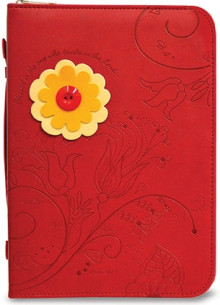 ΘΗΚΗ ΑΓ. ΓΡΑΦΗΣ: Blessed (Medium, κόκκινη) bible_cover_blessed_red