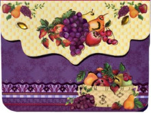 ΜΠΛΟΚΑΚΙ ΜΕ ΜΑΓΝΗΤΗ: Fruit purse_pad_fruit