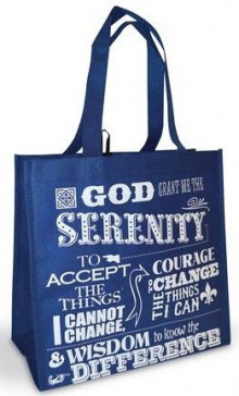 ΤΣΑΝΤΑ ΟΙΚΟΛΟΓΙΚΗ ΚΑΜΒΑΣ: Serenity tote_bag_be_still_and_know