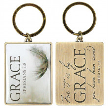 ΜΠΡΕΛΟΚ ΜΕΤΑΛΛΙΚΟΣ: Grace keyring_grace