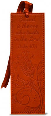 leather_bookmark_blessed_is_the_one