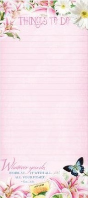 LIST PAD: Things To Do list_pad_things_to_do