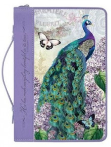 ΘΗΚΗ ΑΓ. ΓΡΑΦΗΣ: Peacock (Medium) biblecover_peacock