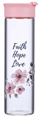 ΠΑΓΟΥΡΙ ΓΥΑΛΙΝΟ: Faith Hope Love water_bottle_faith_hope_love