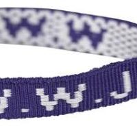 ΒΡΑΧΙΟΛΙ ΥΦΑΣΜΑΤΙΝΟ: W.W.J.D. (Μωβ)