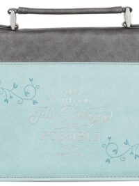 ΘΗΚΗ ΑΓ. ΓΡΑΦΗΣ: All Things Are Possible (Medium, Θαλασσί)