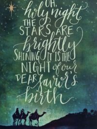 ΚΑΡΤΑ ΧΡΙΣΤΟΥΓΕΝΝΙΑΤΙΚΗ: Oh Holy Night