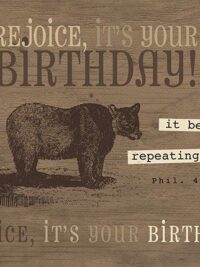 ΚΑΡΤΑ ΓΕΝΕΘΛΙΩΝ: Rejoice