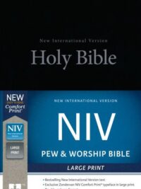 ΑΓ. ΓΡΑΦΗ: Αγγλική NIV: Pew & Worship (Large Print)