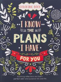 COLORING BOOK: I Know The Plans