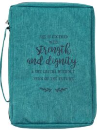 ΘΗΚΗ ΑΓ. ΓΡΑΦΗΣ ΚΑΜΒΑΣ: Strength & Dignity (Medium, Πετρόλ)