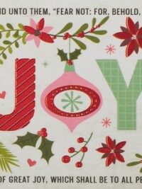 ΚΑΡΤΑ ΧΡΙΣΤΟΥΓΕΝΝΙΑΤΙΚΗ ΜΙΚΡΗ: Joy