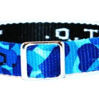 ΒΡΑΧΙΟΛΙ ΥΦΑΣΜΑΤΙΝΟ: W.W.J.D. (Παραλλαγή Μπλε)