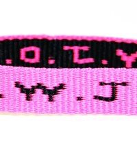 ΒΡΑΧΙΟΛΙ ΥΦΑΣΜΑΤΙΝΟ: W.W.J.D. (Φούξια)