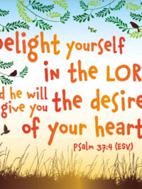 ΣΟΥΒΕΡ ΜΕ ΦΕΛΟ: Delight Yourself In The Lord