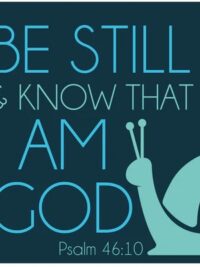 ΣΟΥΒΕΡ ΜΕ ΦΕΛΟ: Be Still (Snail)