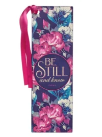 ΣΕΛΙΔΟΔΕΙΚΤΗΣ ΔΕΡΜΑΤΙΝΗ: Be Still (Floral)