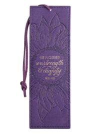 ΣΕΛΙΔΟΔΕΙΚΤΗΣ ΔΕΡΜΑΤΙΝΗ: Strength & Dignity (Μωβ)