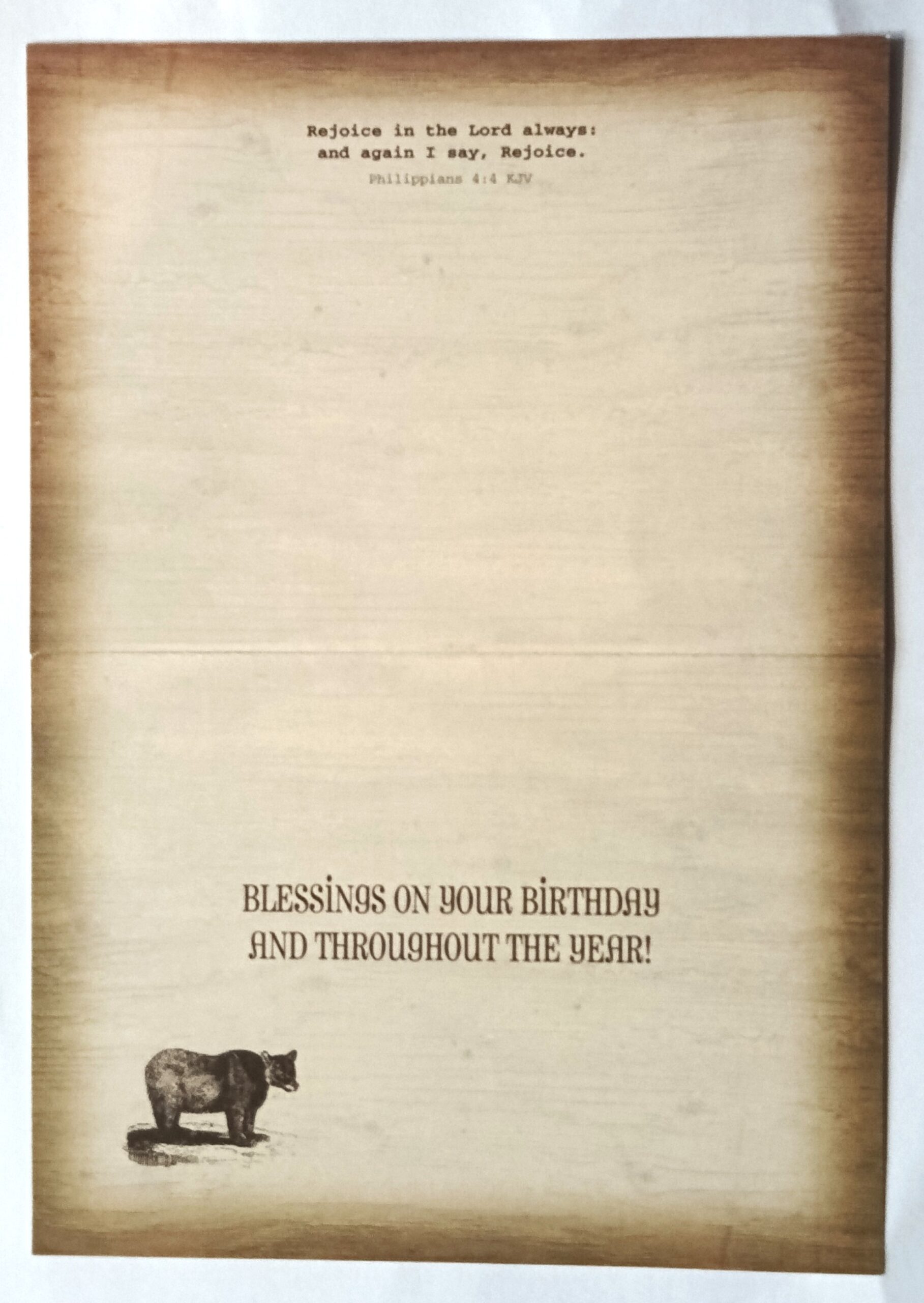 ΚΑΡΤΑ ΓΕΝΕΘΛΙΩΝ: Rejoice - Image 2