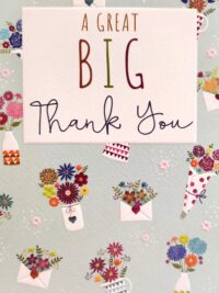 ΚΑΡΤΑ ΕΥΧΑΡΙΣΤΗΡΙΩΝ: A Great Big Thank You