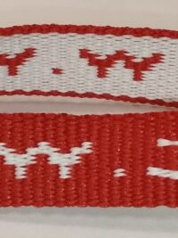 ΒΡΑΧΙΟΛΙ ΥΦΑΣΜΑΤΙΝΟ: W.W.J.D. (Κόκκινο)