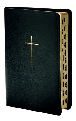 ΑΓΙΑ ΓΡΑΦΗ: Μετάφραση Ν. Βάμβα, Με Παραπομπές, Με Ευρετήριο, Μεσαίο Μέγεθος, Δέρμα, Μαύρη