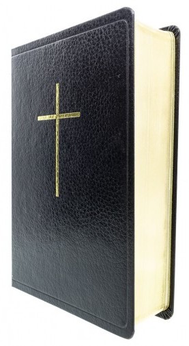 ΑΓΙΑ ΓΡΑΦΗ: Δημοτική, Μετάφραση Φίλου, Δέρμα, Χρυσόδετη, Χωρίς Φερμουάρ, Παραπομπές, Χωρίς Ευρετήριο, Μαύρη - Image 2