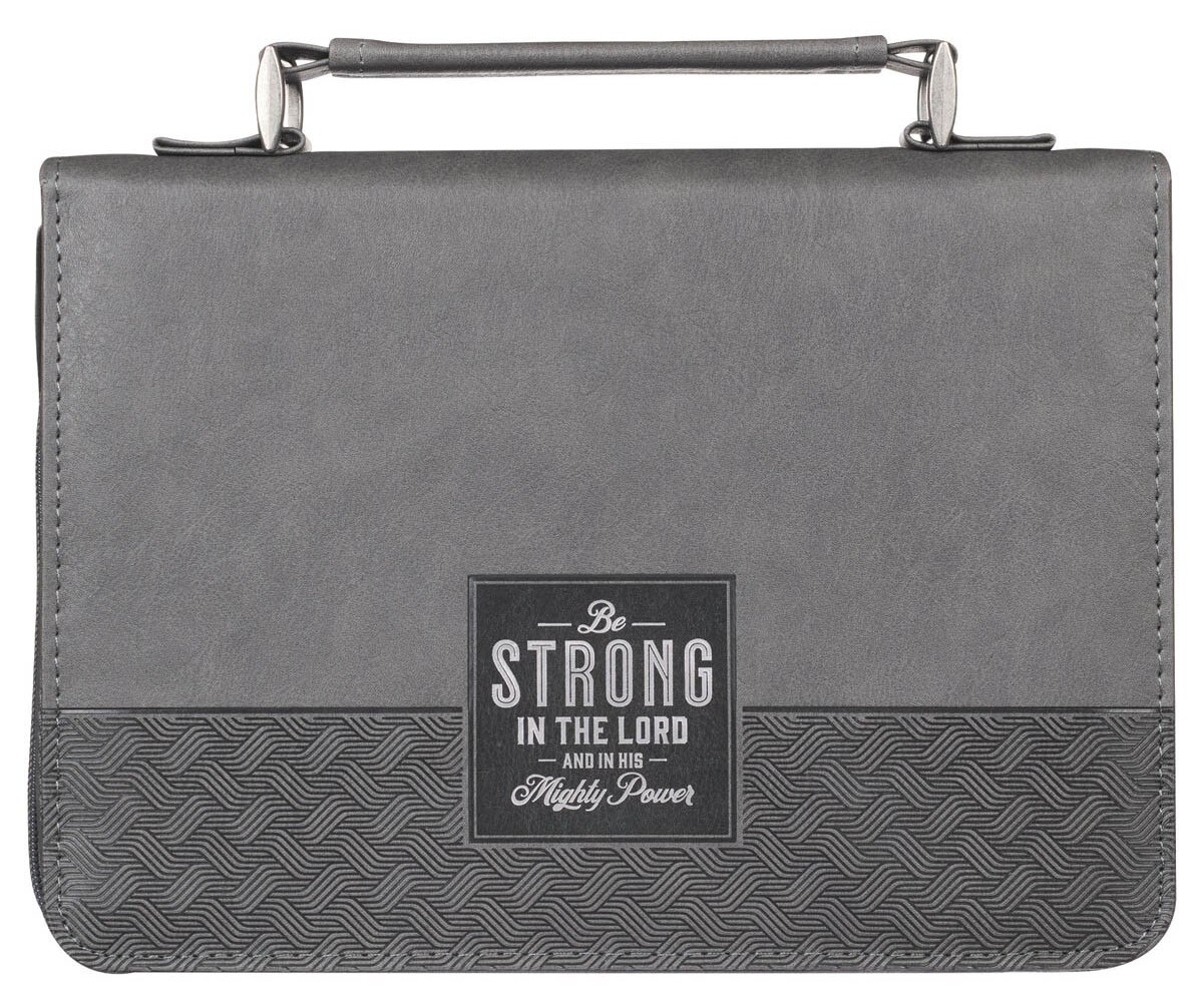 ΘΗΚΗ ΑΓ. ΓΡΑΦΗΣ: Be Strong (Medium, Γκρι)