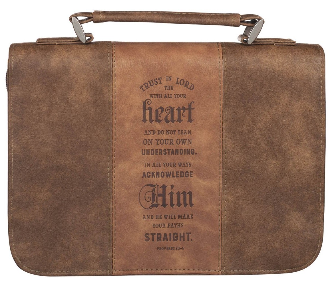 ΘΗΚΗ ΑΓ. ΓΡΑΦΗΣ: Trust In The Lord (Medium, Καφέ)