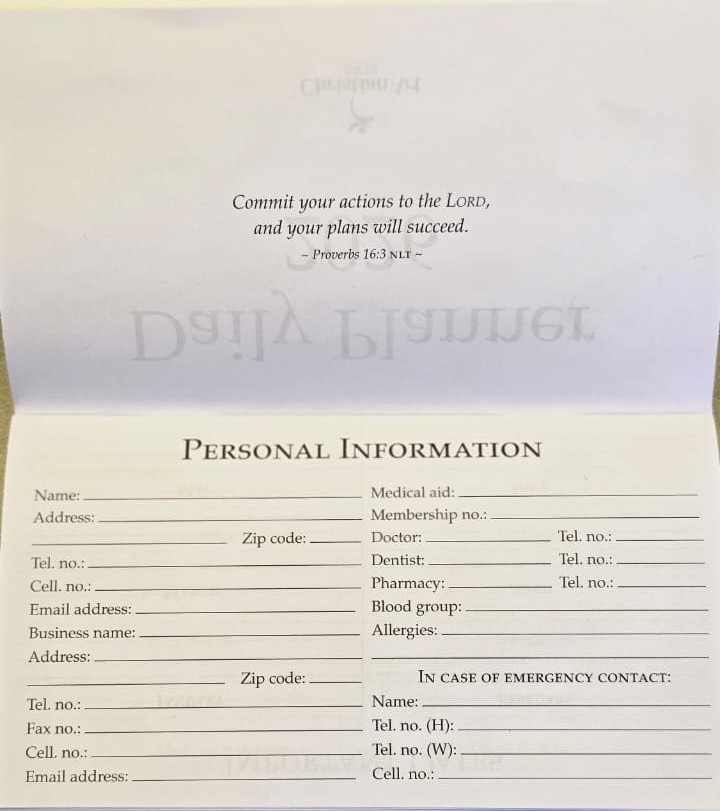 DAILY PLANNER 2026-2027: Be Strong - Image 2