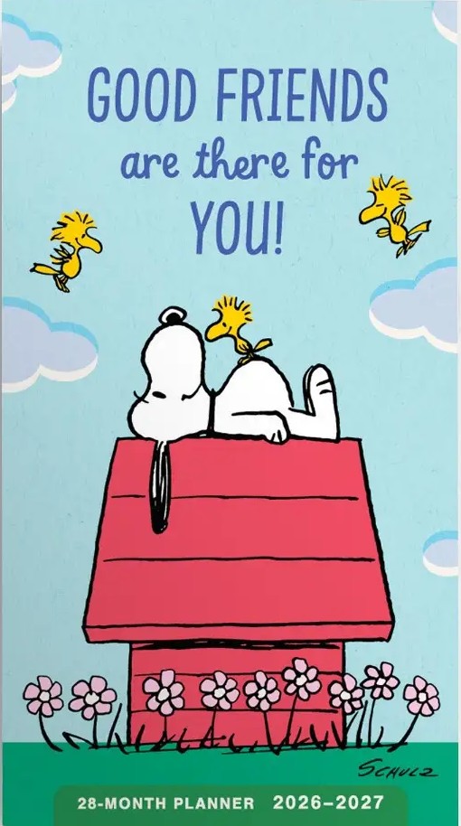 DAILY PLANNER 2026-2027: Good Friends