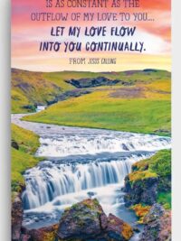 DAILY PLANNER 2026-2027: Let My Love Flow