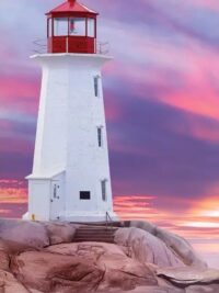 DAILY PLANNER 2026-2027: Lighthouse