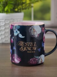 ΚΟΥΠΑ: Be Still And Know (Black, Roses)