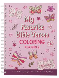 My Favorite Bible Verses (Coloring For Girls)