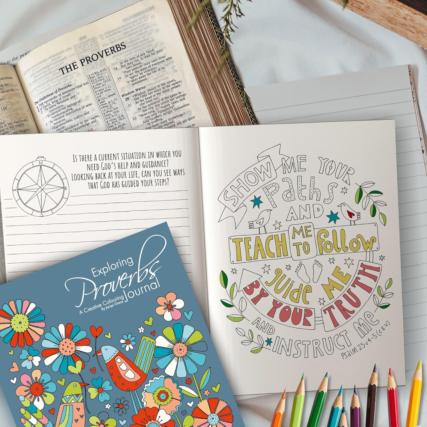COLORING JOURNAL: Proverbs - Image 2