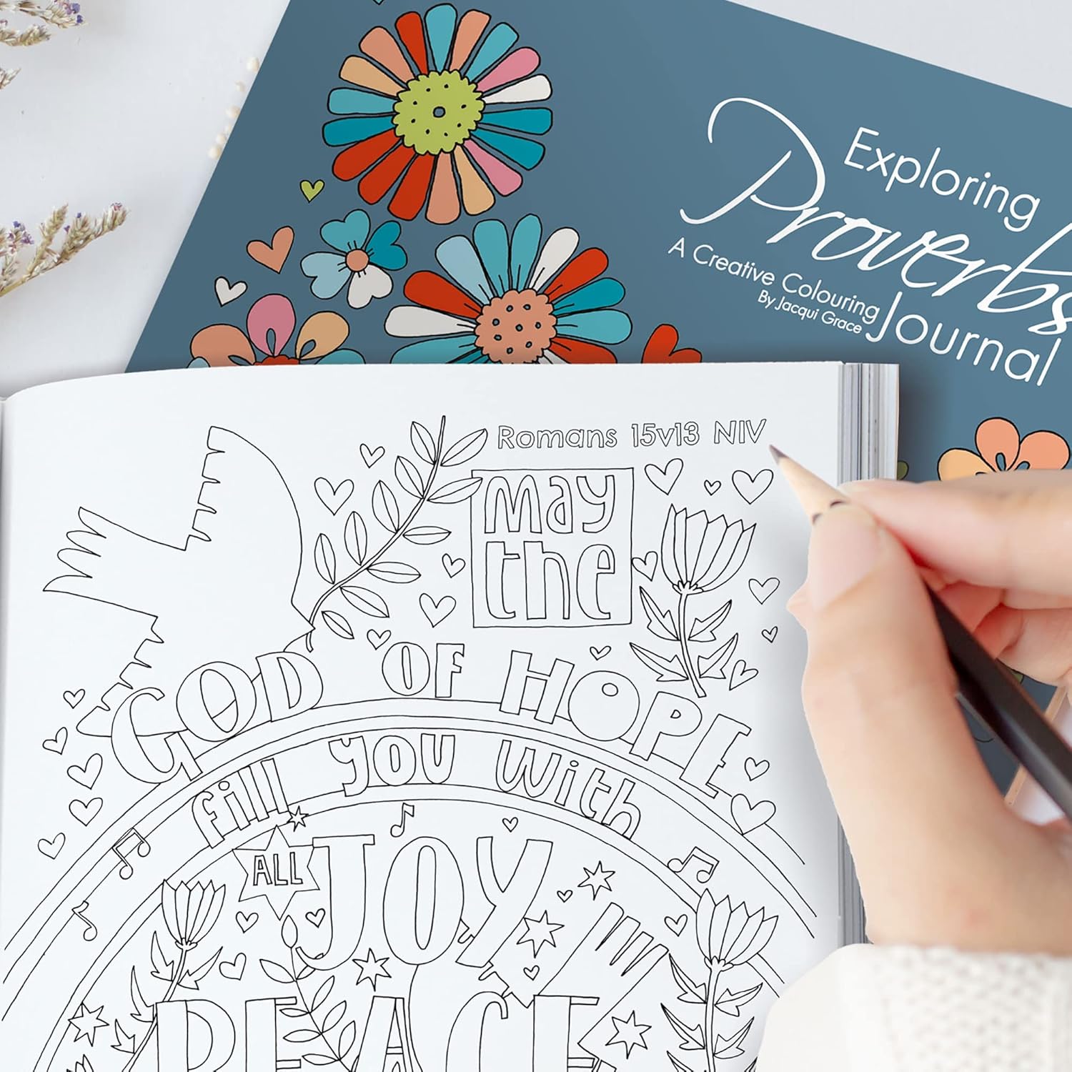 COLORING JOURNAL: Proverbs - Image 3