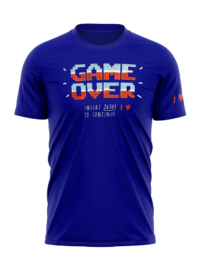 T-SHIRT: Game Over (Royal Blue)