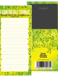 SHOPPING LIST: I Can Do All Things