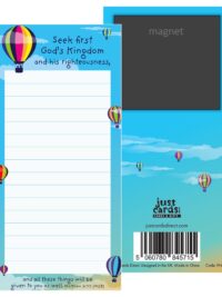 SHOPPING LIST: Seek First